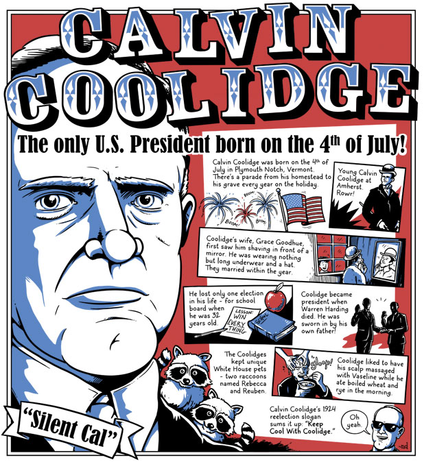 Calvin Coolidge: The Only U.S. President Born on the Fourth of July