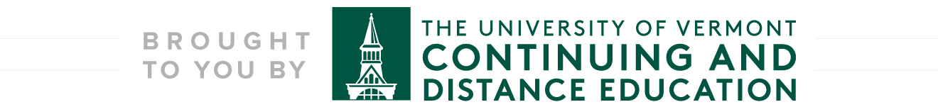 UVM Continuing and Distance Education