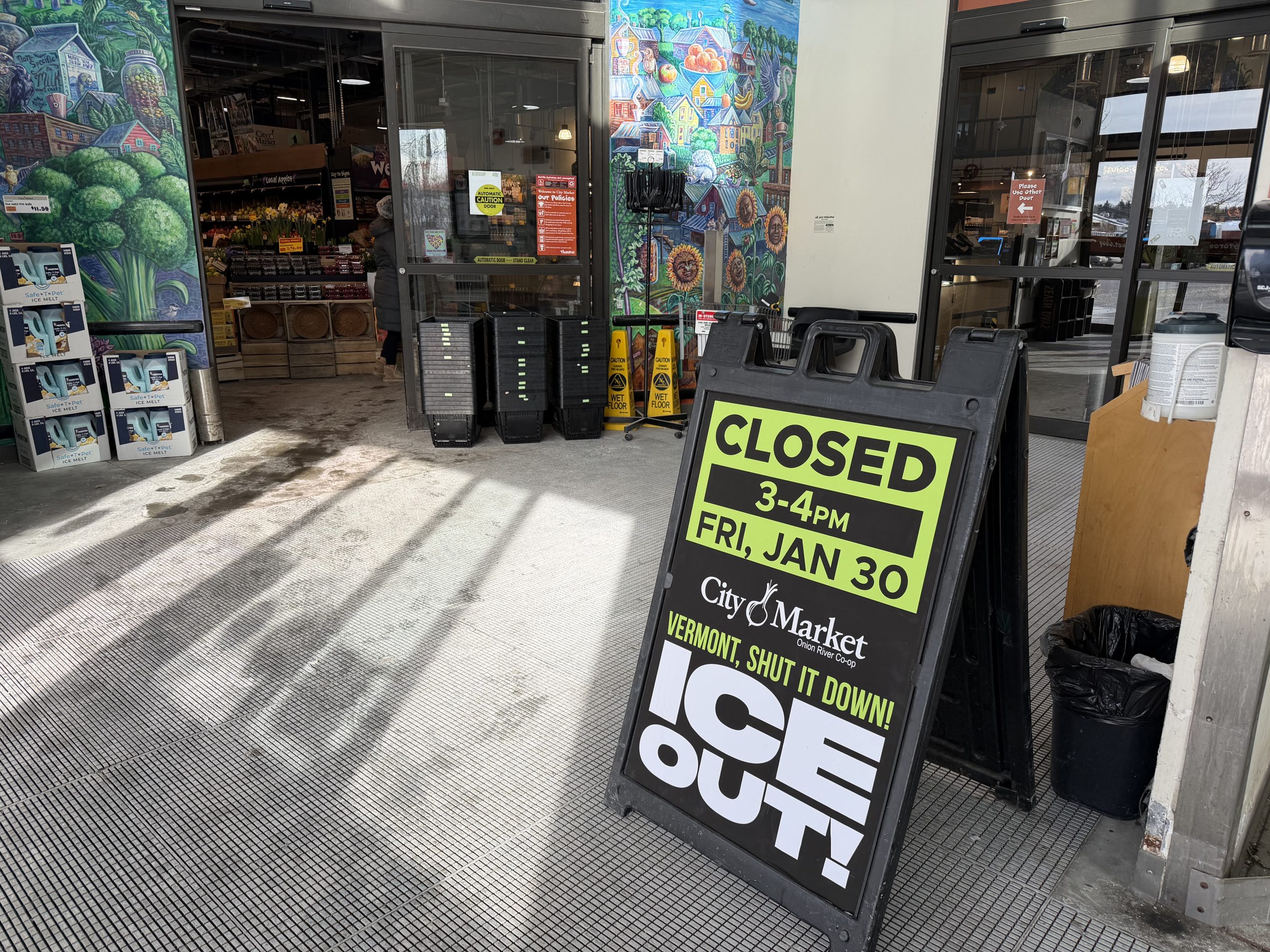 Vermont Stores, Restaurants and Venues Support Nationwide Strike Against ICE