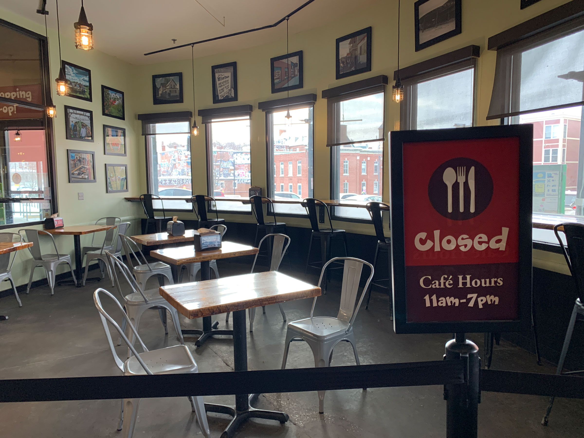 City Market Downtown Café to Reopen; Moogs Joint Closed in Johnson