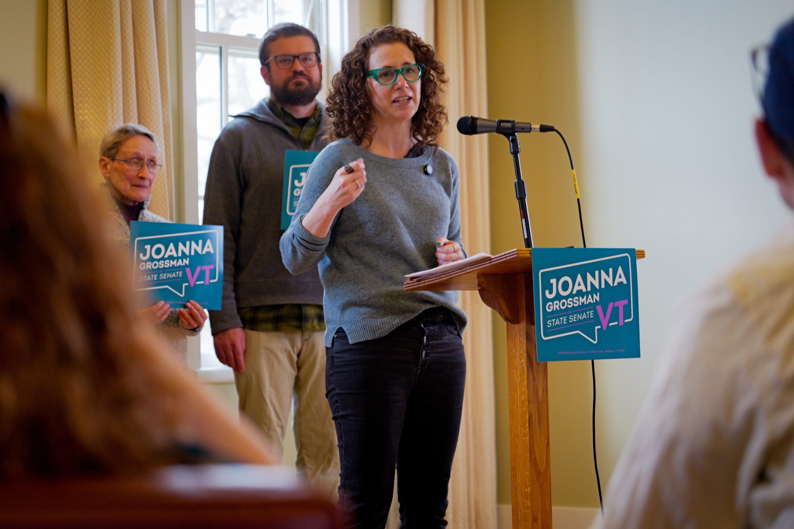 Community Activist Grossman Launches Bid for Vermont Senate