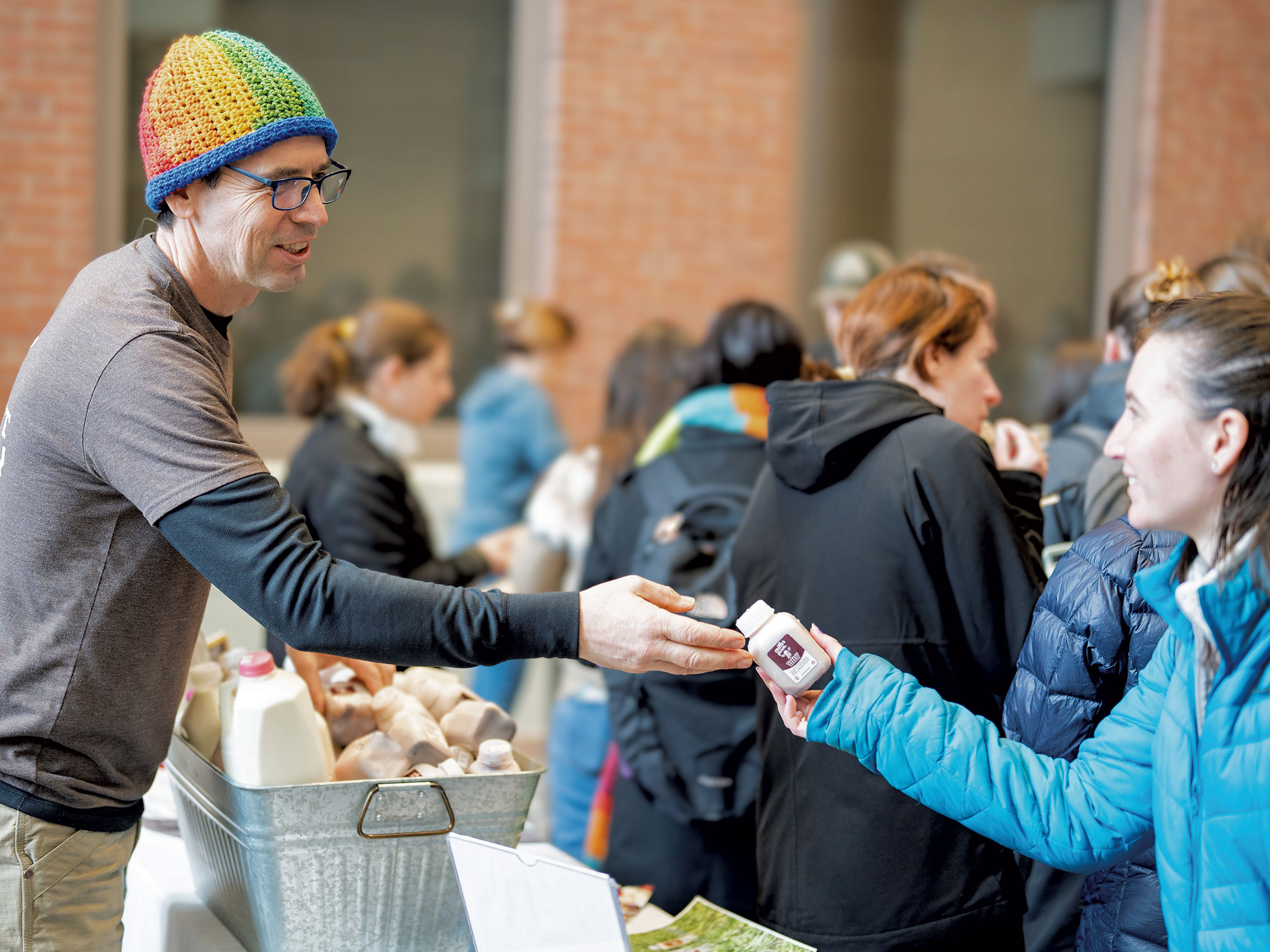 Miller Farm's Organic Milk Refuels UVM Student-Athletes
